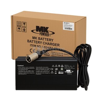 Cargador 24V 8A MK LS24-8 | para bateras MK M55-12 SLD M